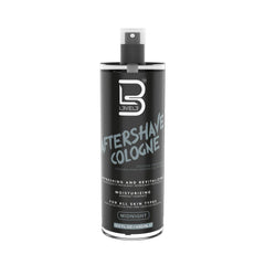 L3 Level 3 bottle displaying post-shave hydration and refreshing aroma.