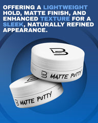 L3 Level 3 Matte Putty aporta volumen y control sin residuo.