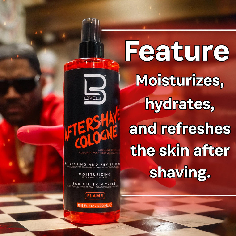 L3 Level 3 natural ingredients ginger and apple support moisturized skin.
