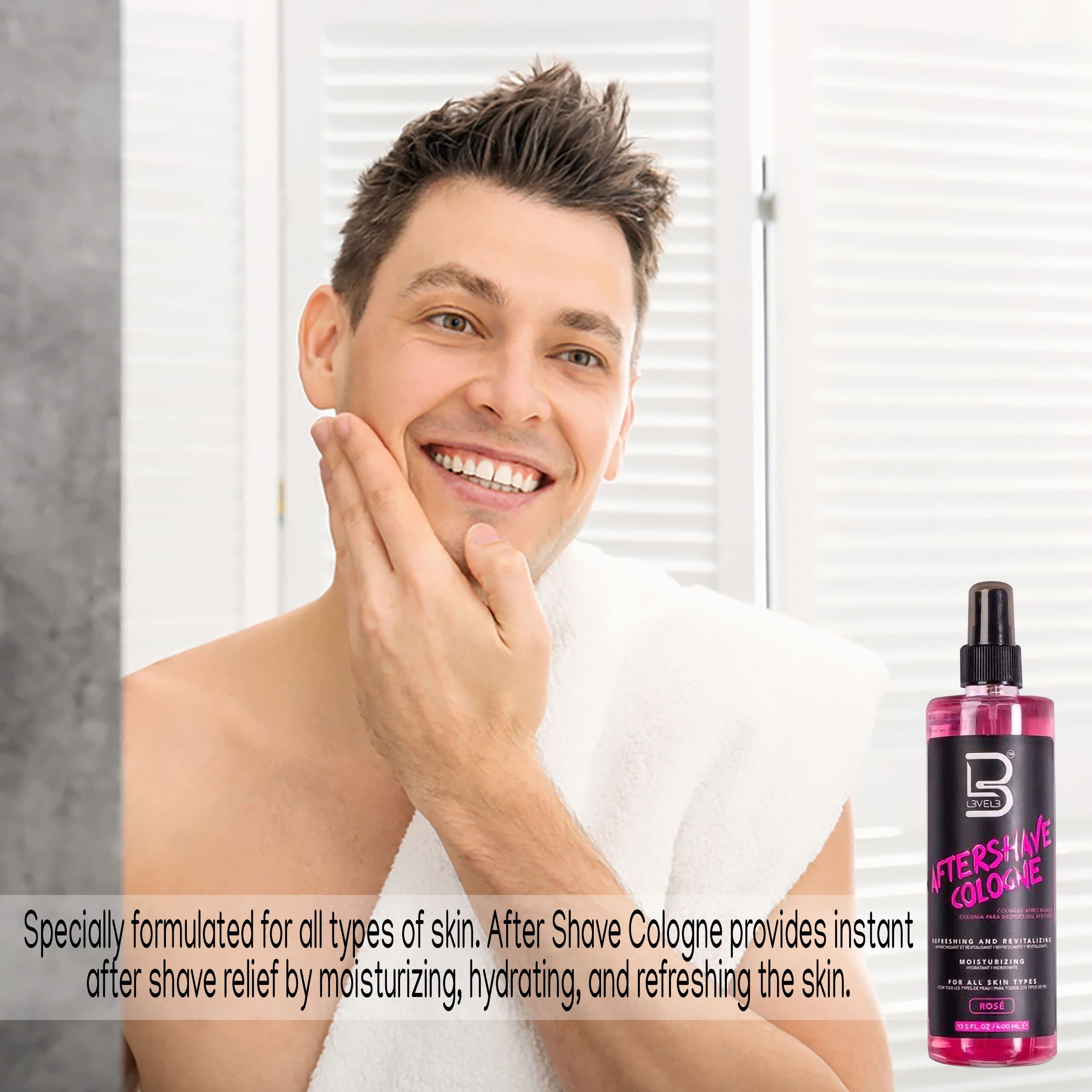 L3 Level 3 aftershave cedarwood oil icon highlighting protective, skin-soothing properties