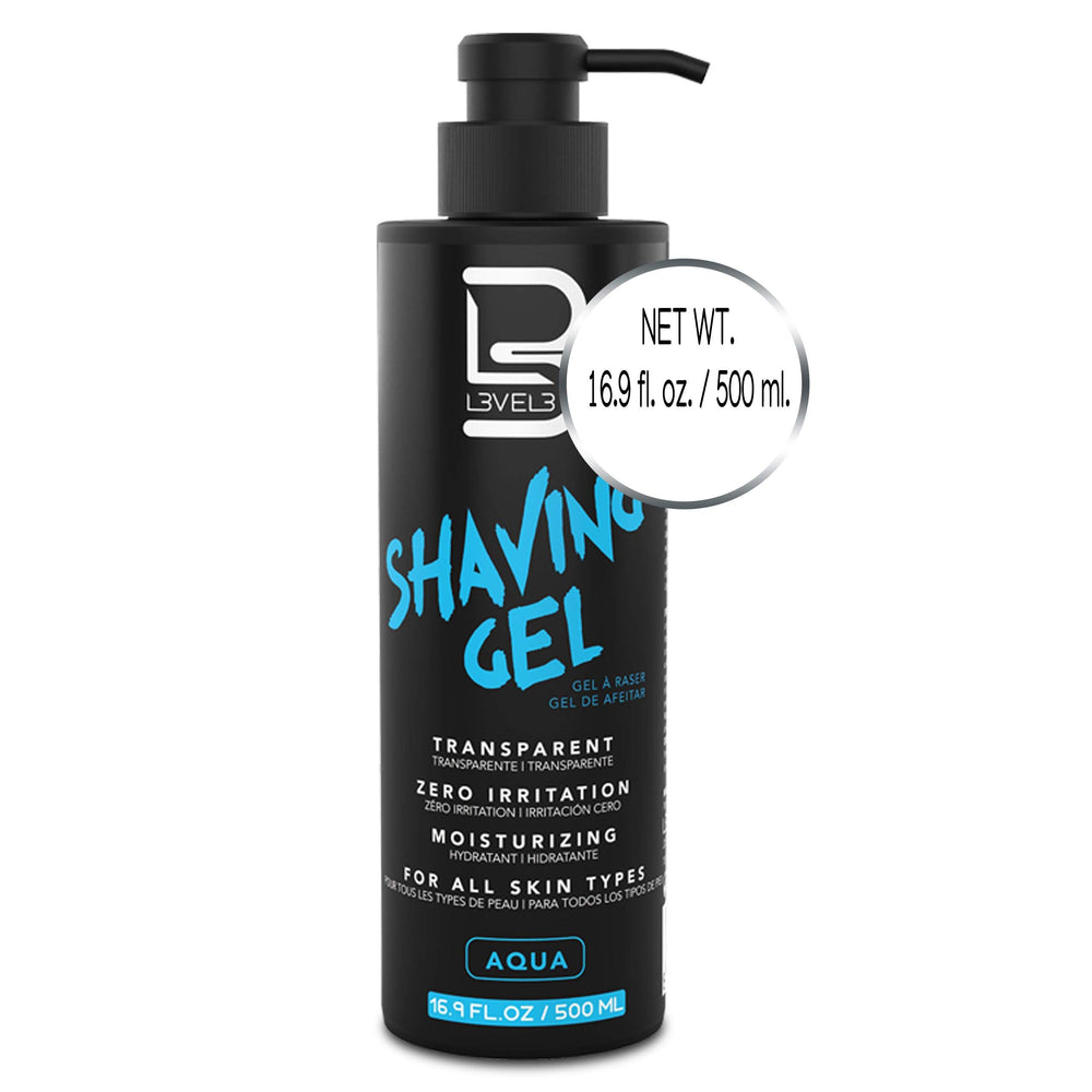L3 Shaving Gel protective-layer suggests skin protection during shaving.