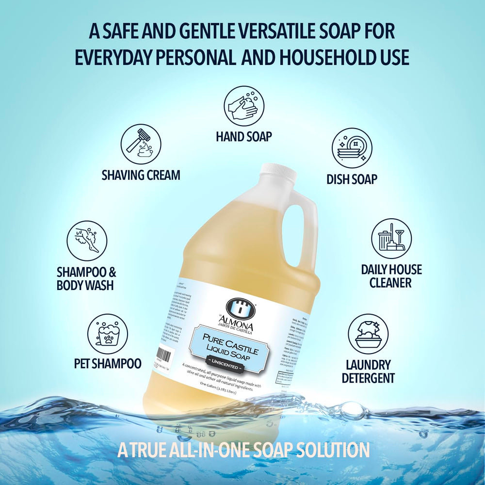 La Almona castile soap dish cleaning for natural kitchen care
