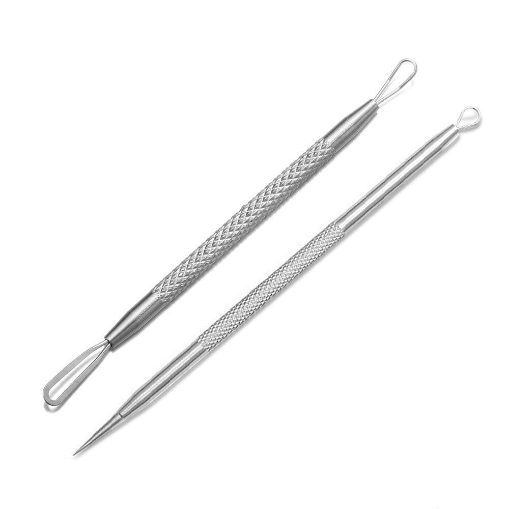 La Chat blackhead remover tool enables precise extraction with gentle control.