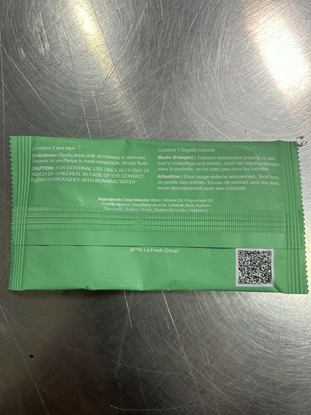 La Fresh vitamin E enriched makeup remover wipes soften skin while removing makeup.