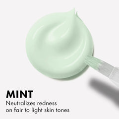 L.A. Girl Mint Corrector brush-tip applicator enables precise correction.