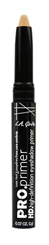 L.A. Girl prebase para ojos tono natural GEB196, mejora la intensidad y prolonga la sombra.