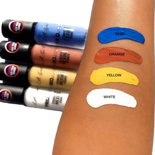 L.A. Girl Pro Color botella de base para mezclar y aplicar con precisión.