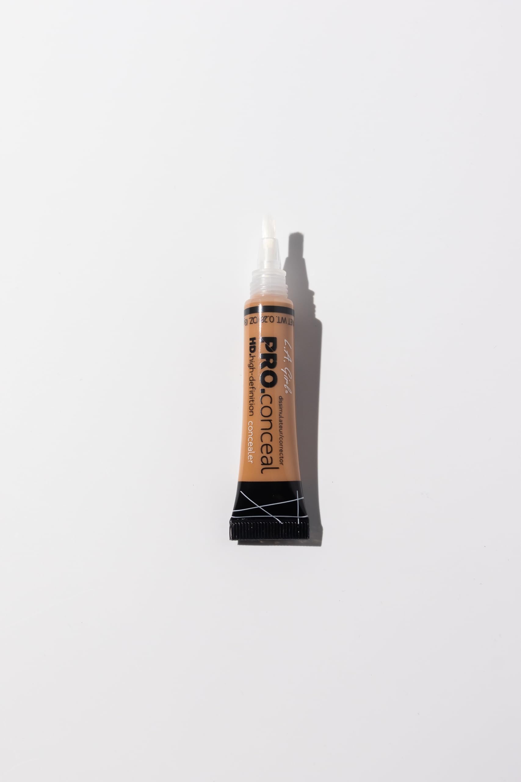 L.A. Girl Pro Concealer under-eye area demonstrates brightening potential
