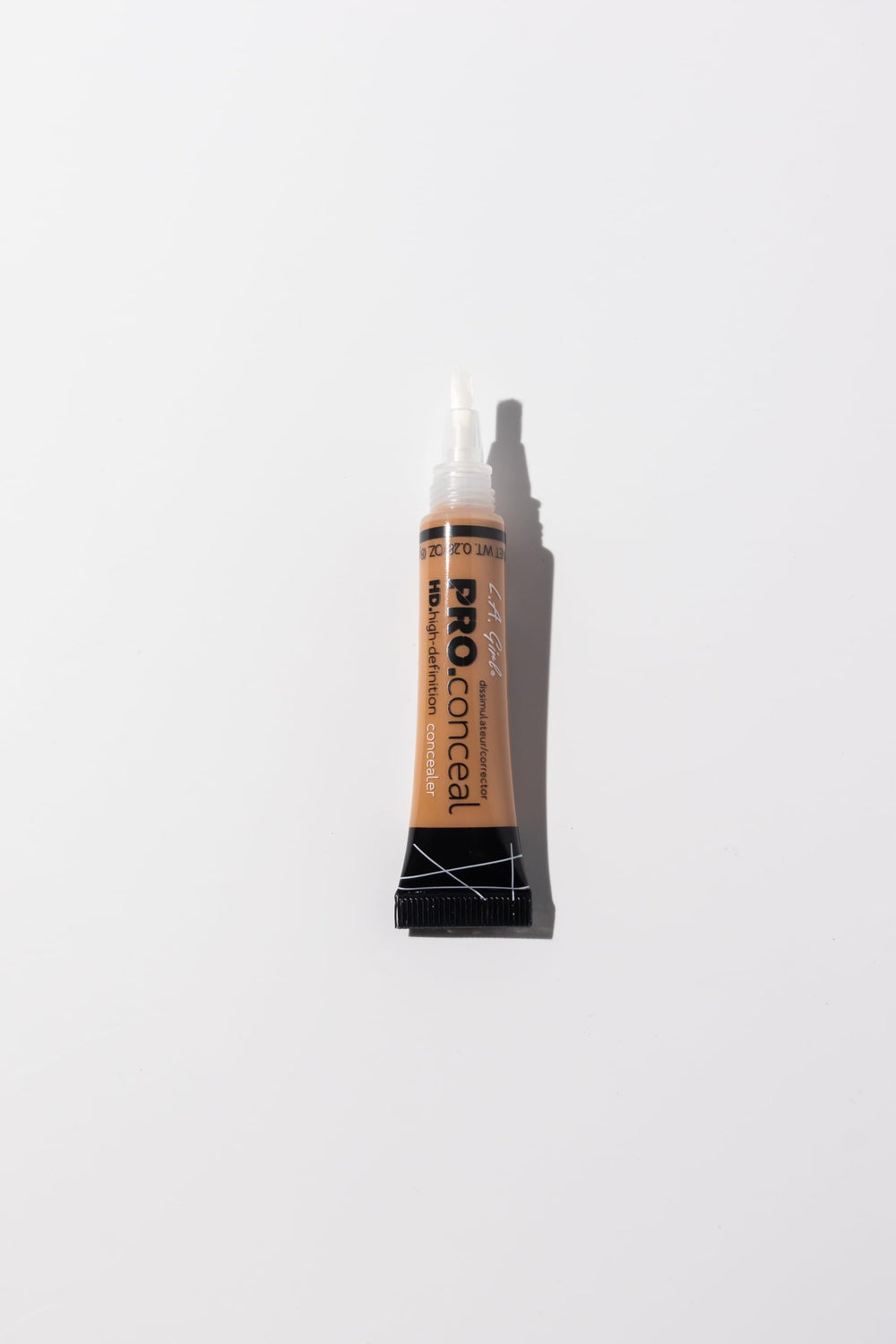 L.A. Girl Pro Concealer under-eye area demonstrates brightening potential