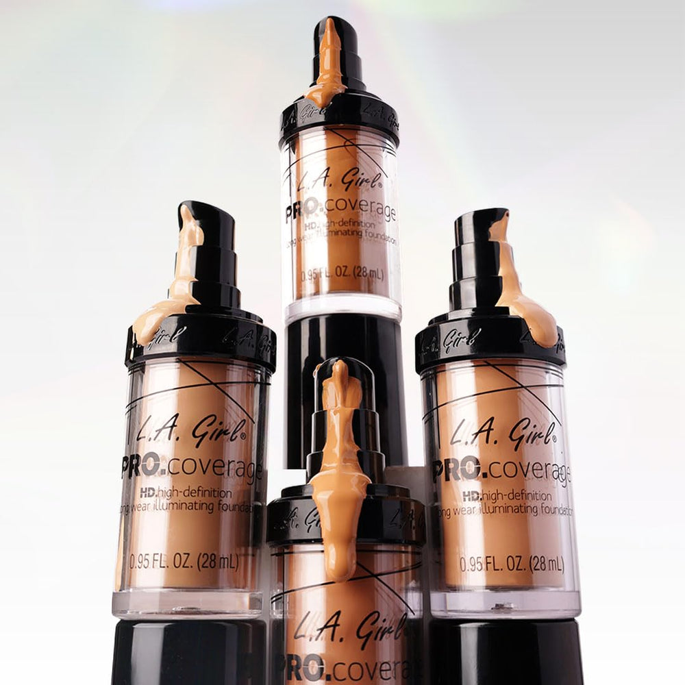 L.A. Girl Pro Coverage product portrait suggests daily-use glow