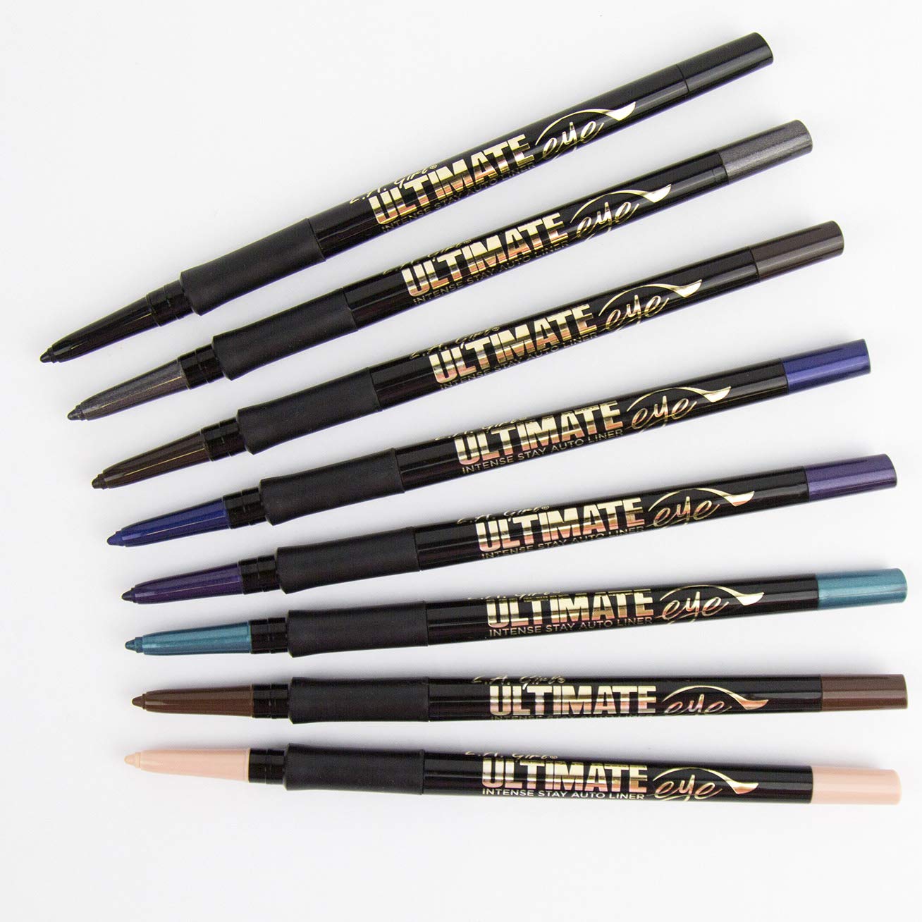 L.A. Girl Ultimate Intense Stay Auto Eyeliner all-day comfort on skin