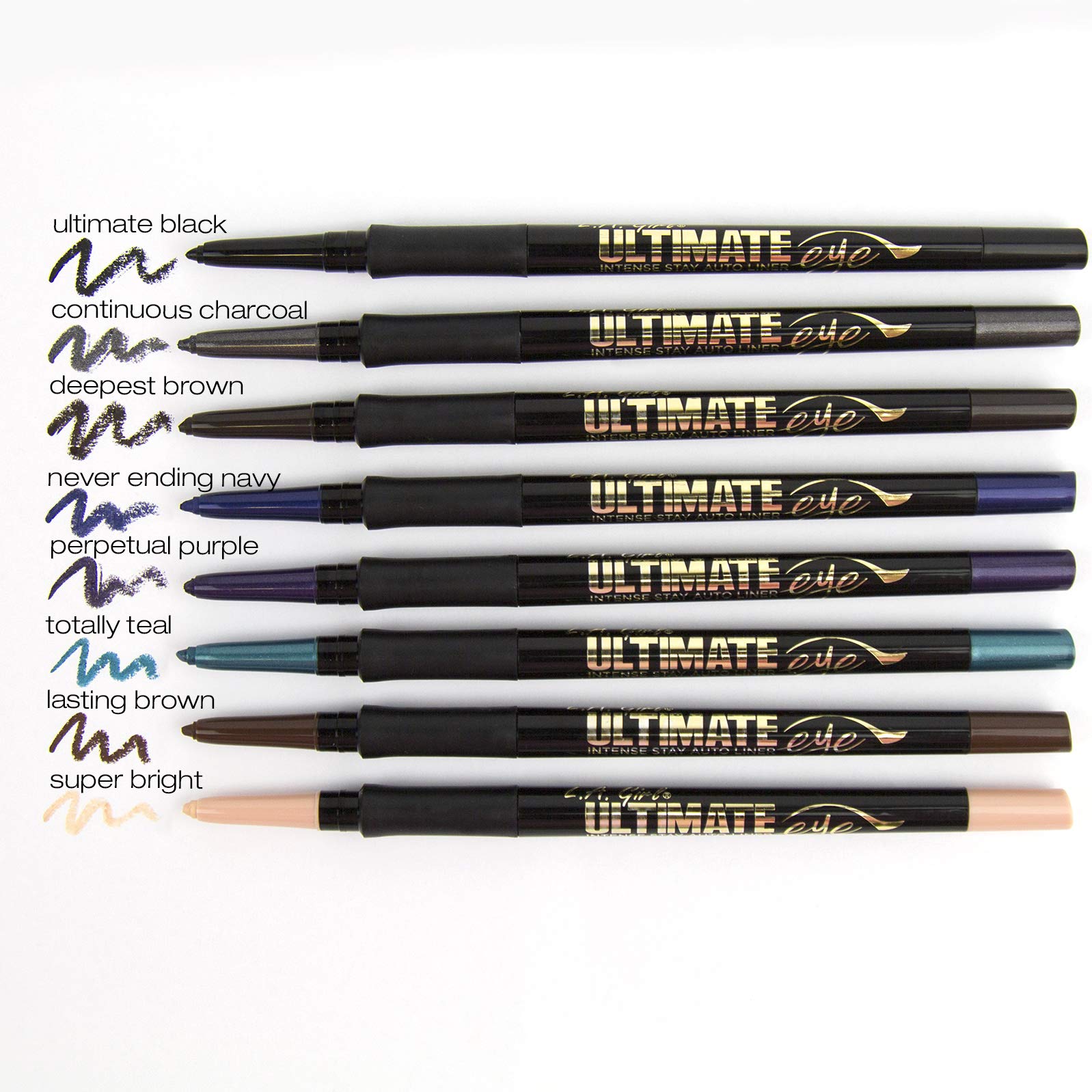 L.A. Girl Ultimate Intense Stay Auto Eyeliner ultimate black definition
