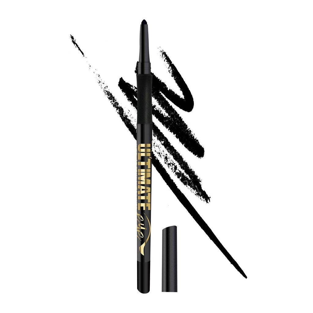 L.A. Girl Ultimate Intense Stay Auto Eyeliner Ultimate Black with precise pencil-tip