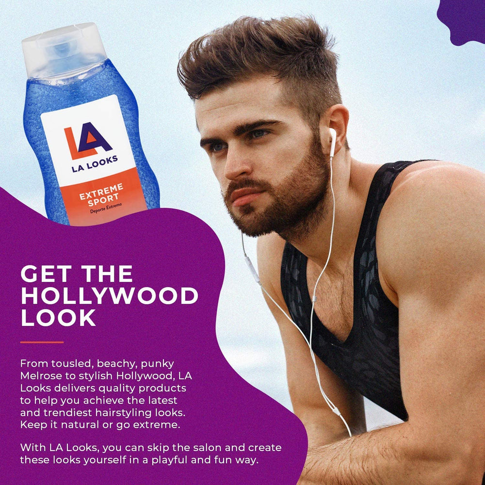 Humidity-ready hold supports active routines with LA Looks gel