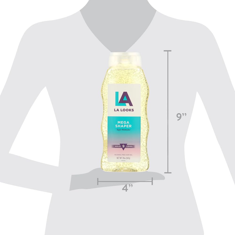Detalle de la botella de L.A. Looks Mega Shaper Gel