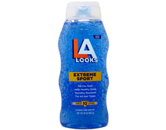 L.A. Looks Sport Power Gel 20oz bottle delivers maximum hold for bold, long-lasting styles.