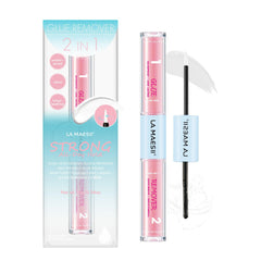 La Maesii 2in1 lash glue remover bottle enabling easy application and removal.