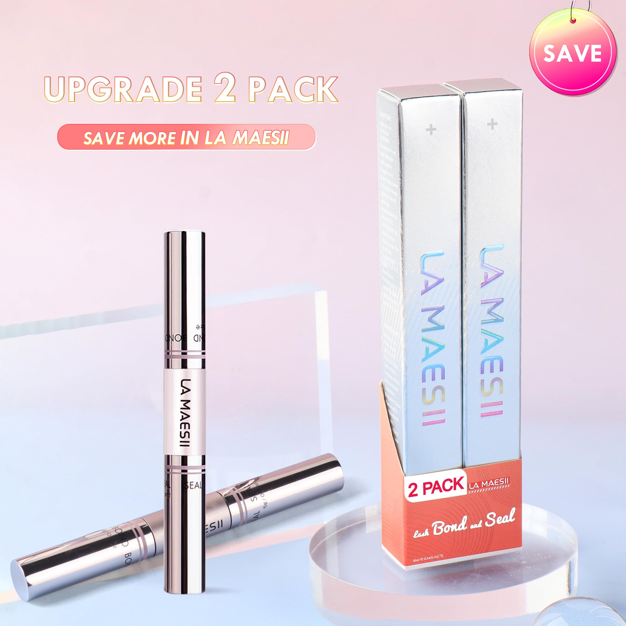 La Maesii aluminum-tube packaging ensures better sealing and longer shelf life.
