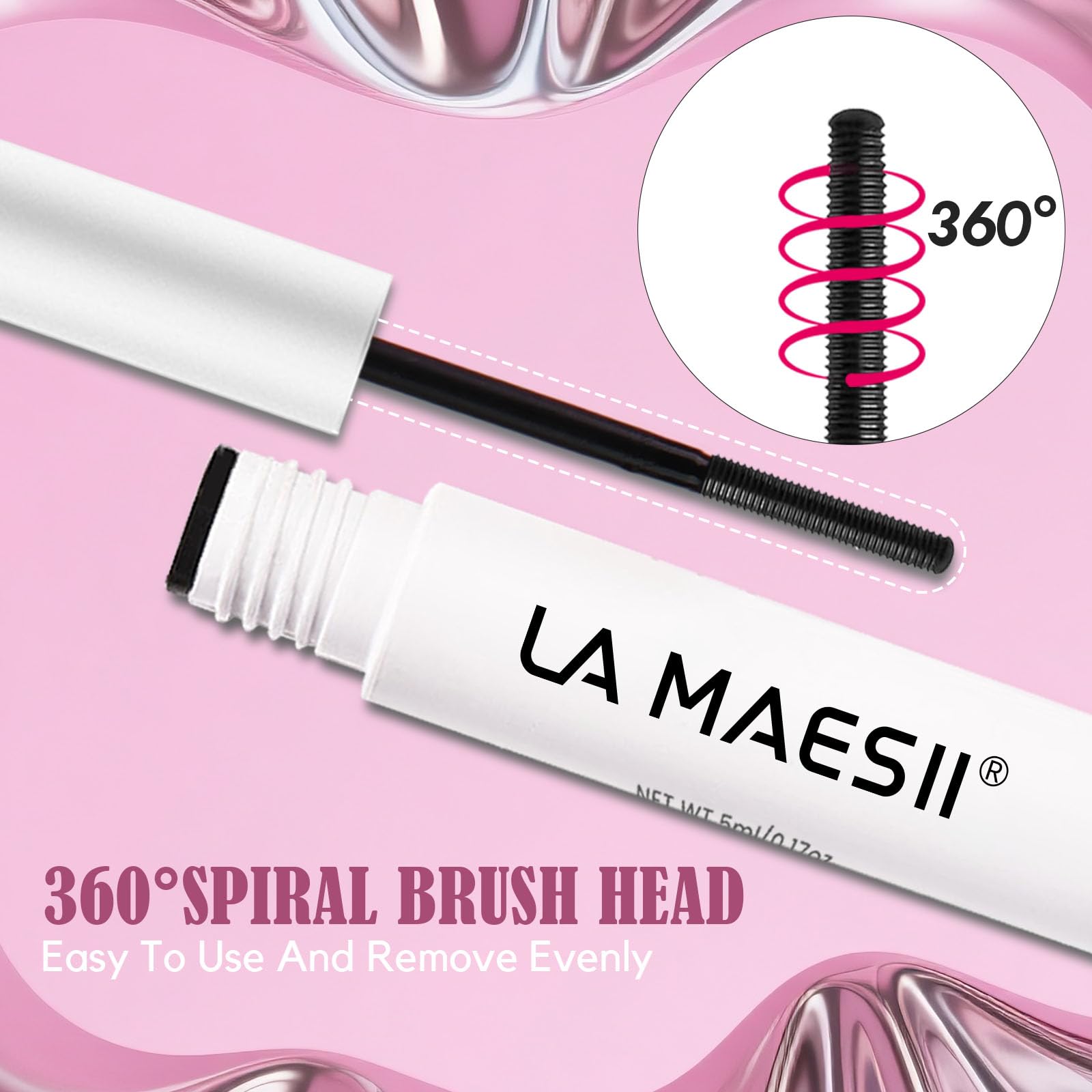 La Maesii Lash Remover 30-second action softens glue
