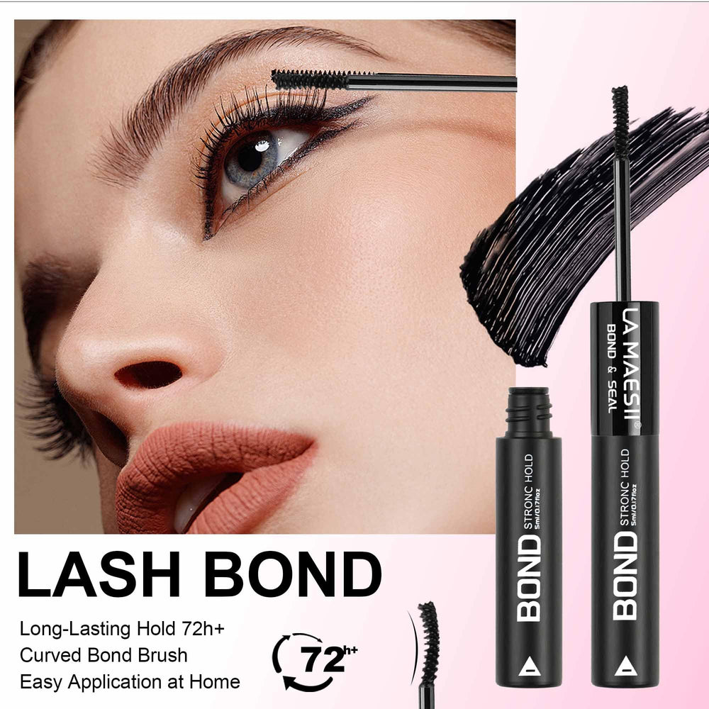 La Maesii Lash Remover oil bottle for gentle lash removal.
