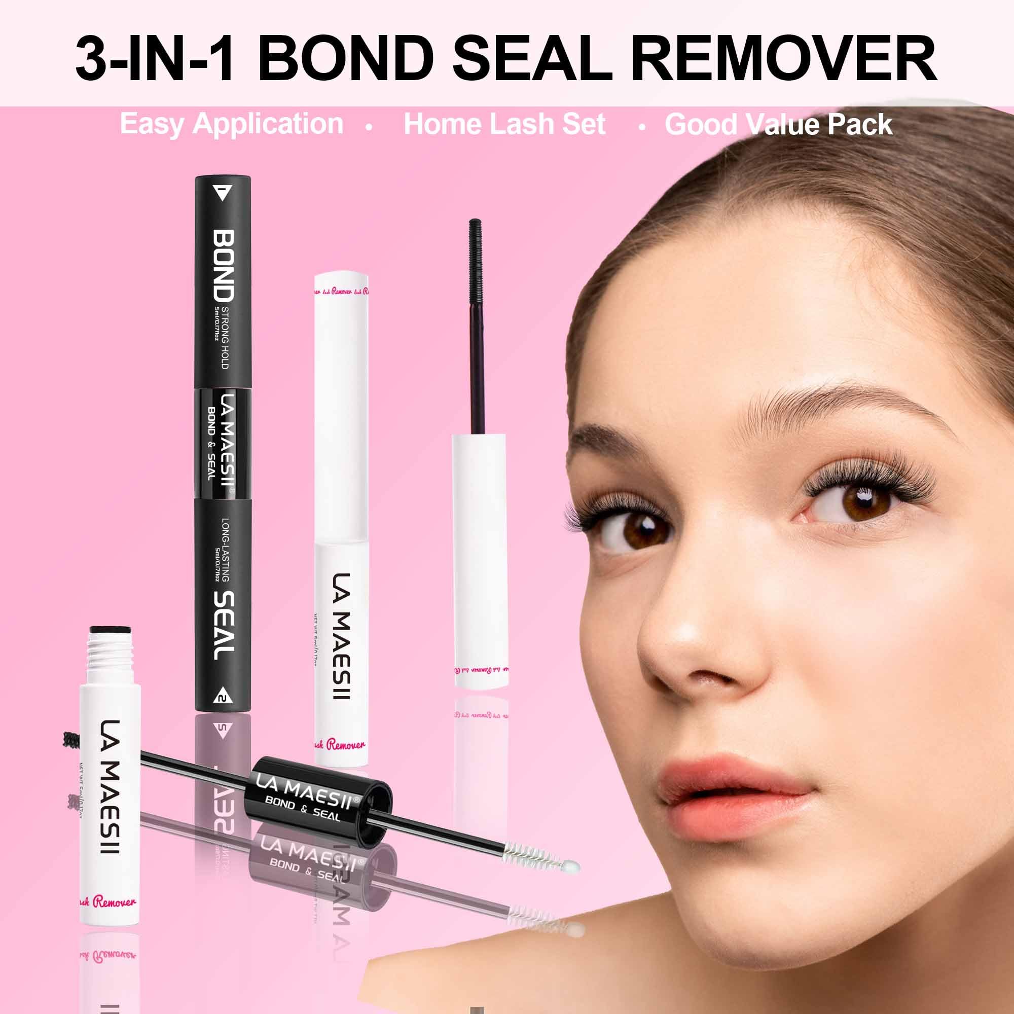 La Maesii Lash remover 40s for mild, quick removal without irritation.