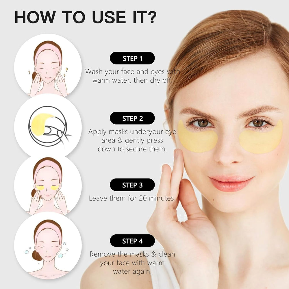 LA MIURA parches ojos para reducción de ojeras y fatiga diaria.