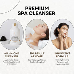 La Noubelle MPC Bubble Cleanser provides peppermint cooling for a refreshing feel.