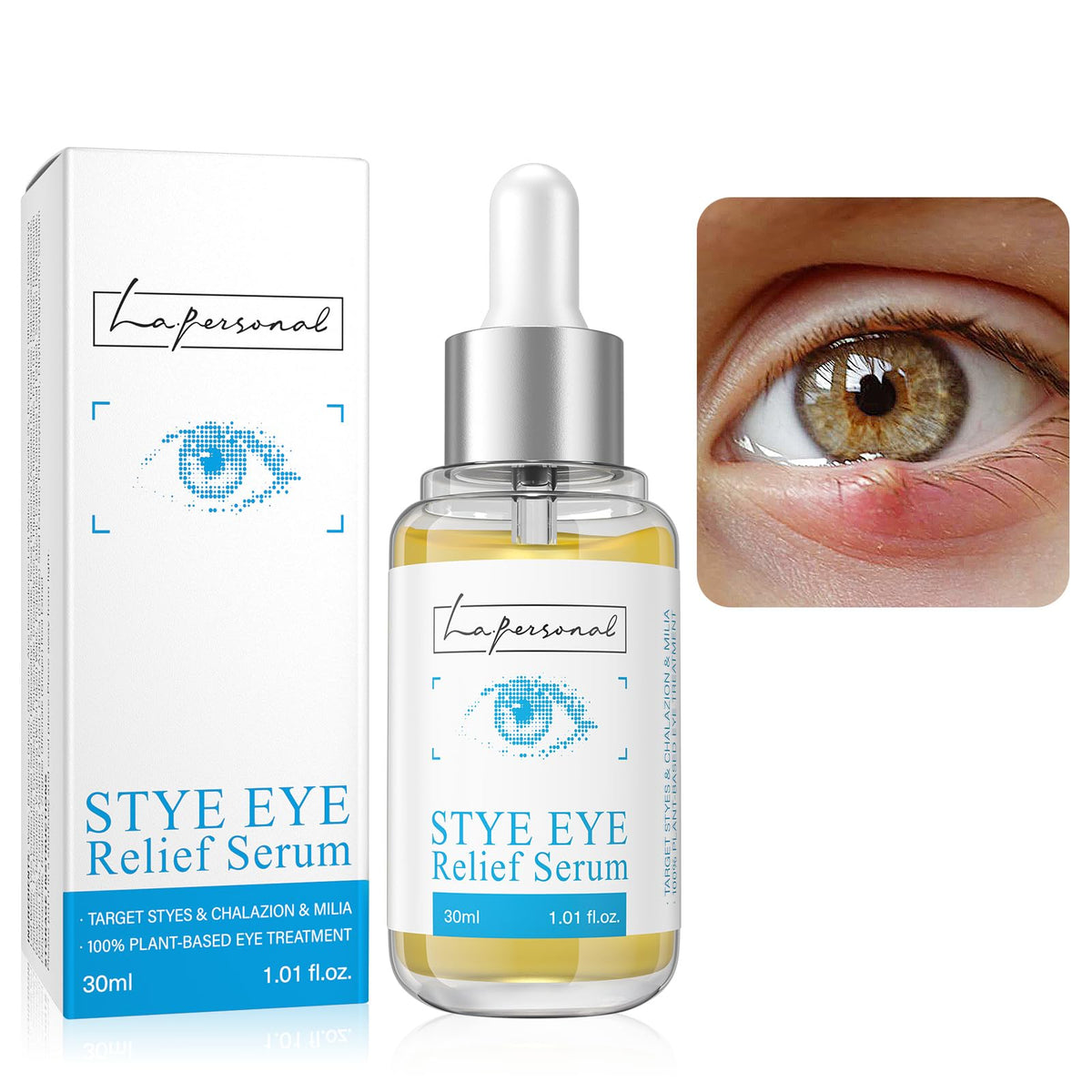 LA.PERSONAL serum alivio parpado con bultos, confort suave