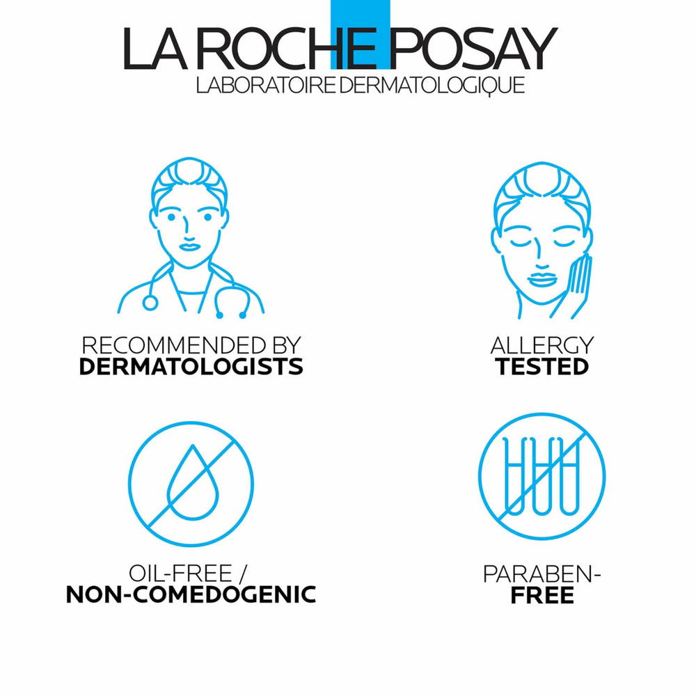 Ingredientes clave: agua termal y glicerina en La Roche-Posay Agua Micelar.