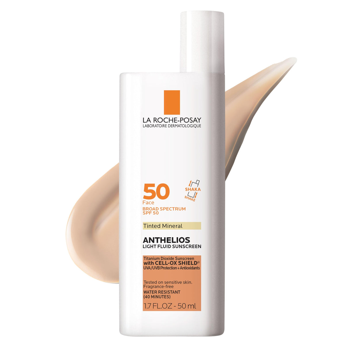 La Roche-Posay Anthelios 50 Mineral Tinted sunscreen bottle for on-the-go protection