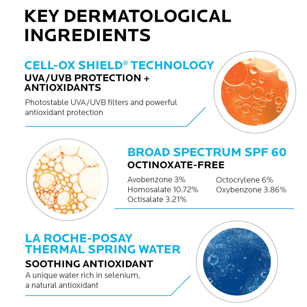 La Roche-Posay Anthelios 80-minute water resistance ideal for swimming and sweating