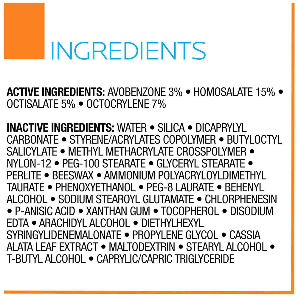 La Roche-Posay Anthelios Clear Skin sunscreen travel size is convenient on the go.