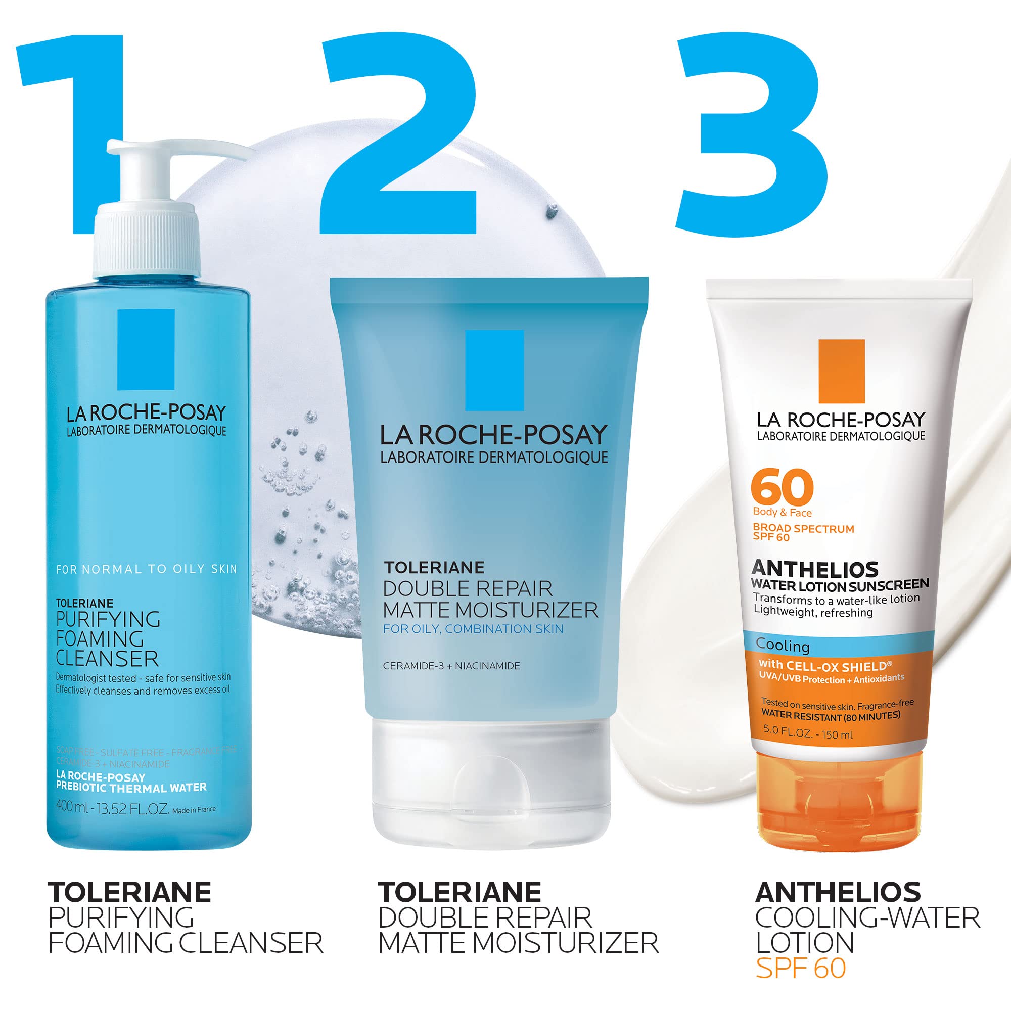 La Roche-Posay Anthelios dermatologist-tested sun protection trusted by clinicians