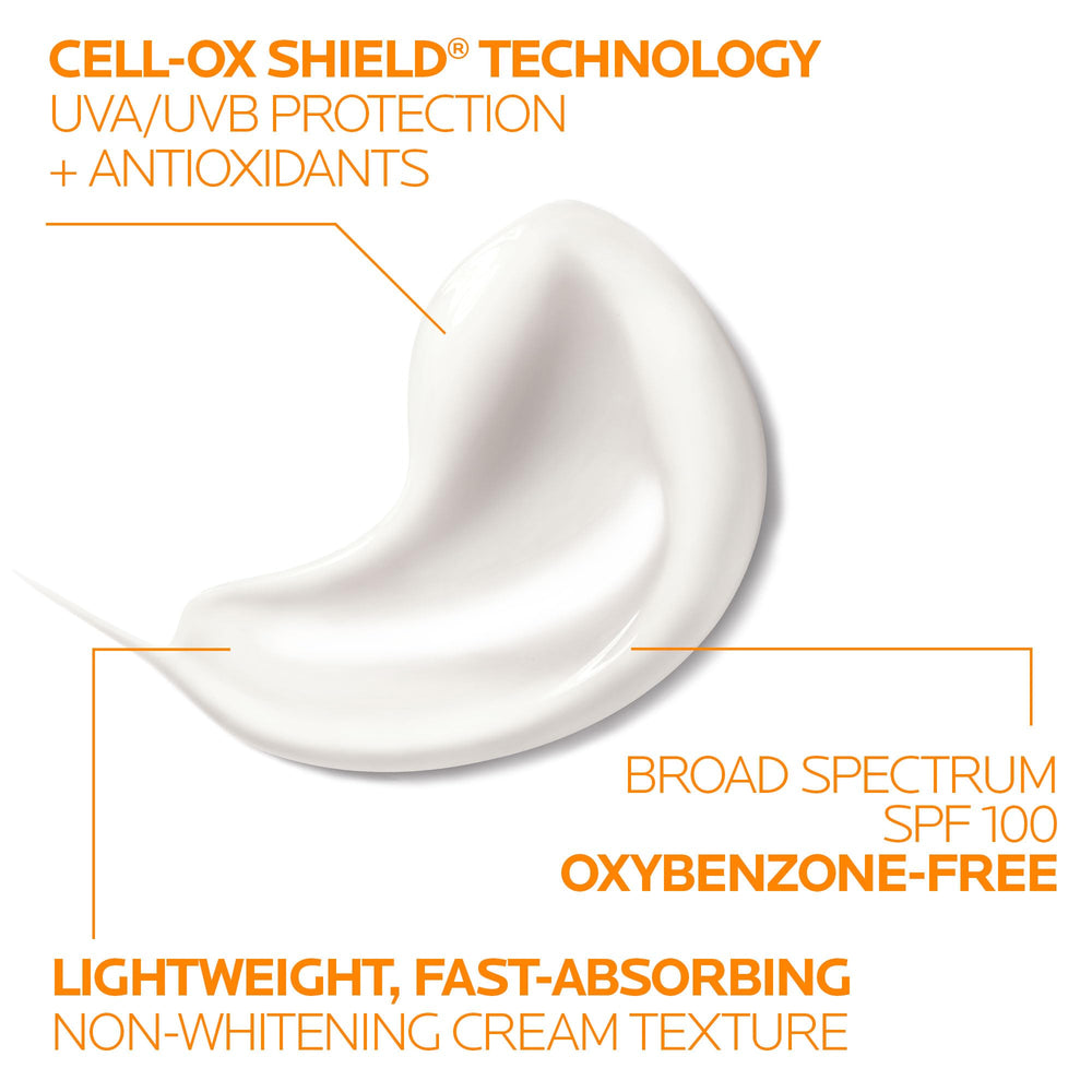 Anthelios Melt-In Milk SPF 100 label highlighting high protection.