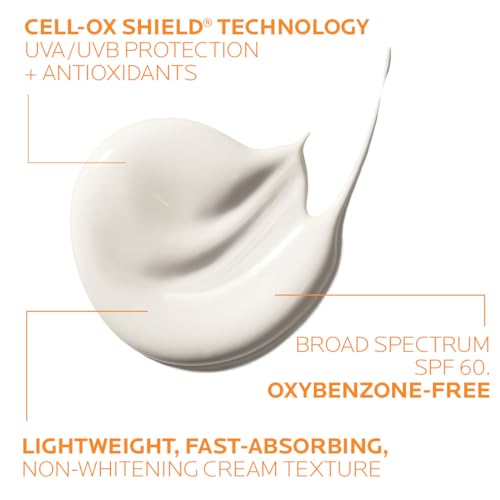 Anthelios Melt-In Milk spread on skin showing fast absorption and velvet finish.