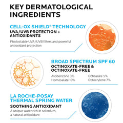 La Roche-Posay sunscreen at the beach showing water resistance.