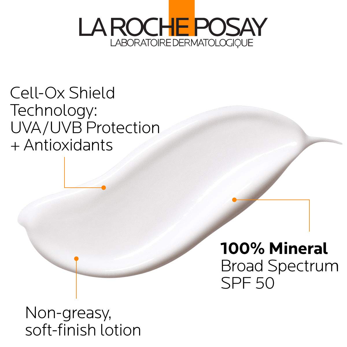 La Roche-Posay Anthelios Mineral Sunscreen being massaged into skin for a soft finish.
