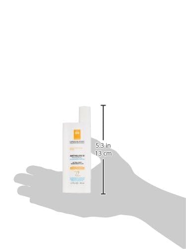 La Roche-Posay Anthelios mineral sunscreen SPF 50 UVA/UVB protection.