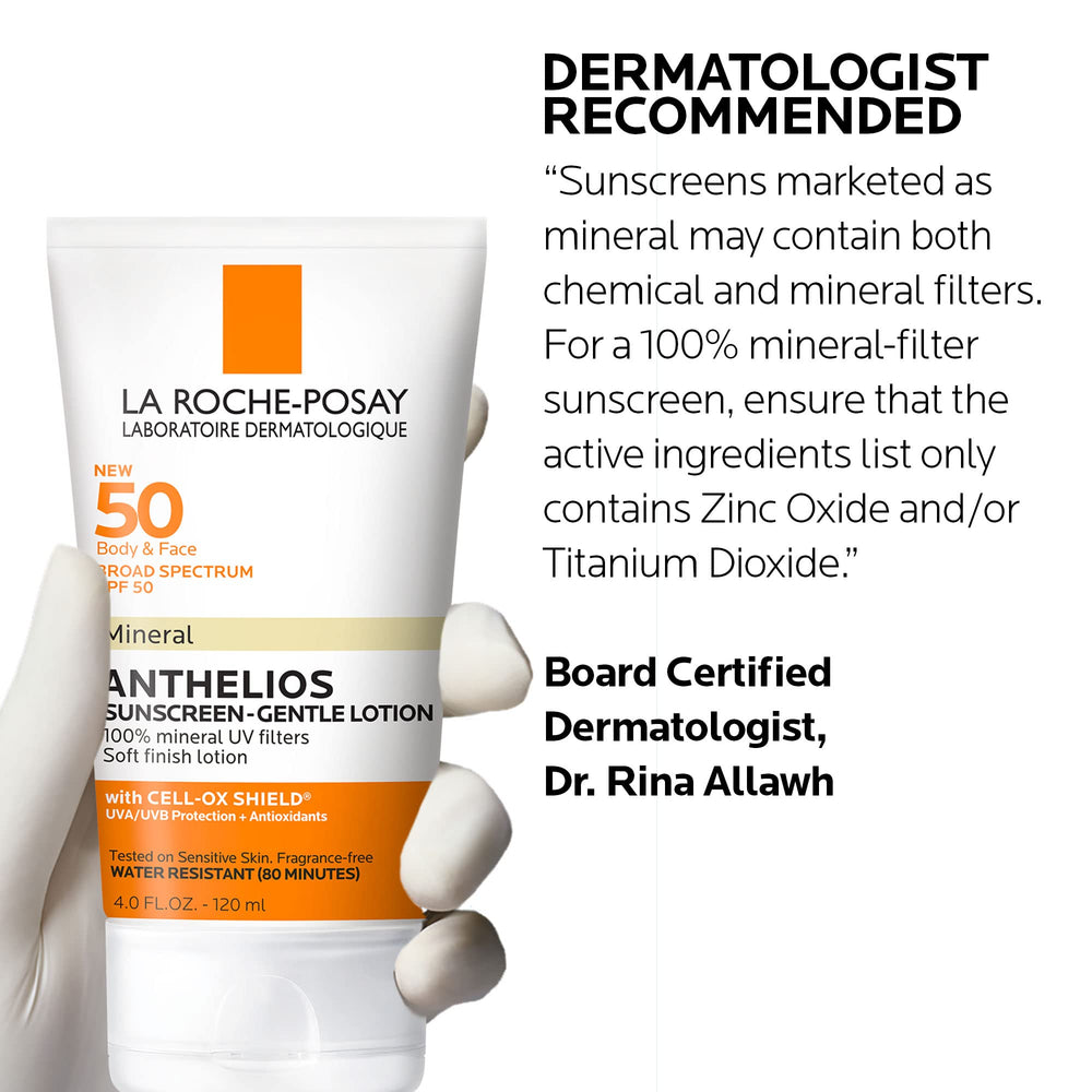 La Roche-Posay Anthelios water-resistant label supports active days.