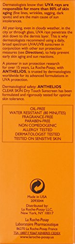 La Roche-Posay Anthelios, tamaño de viaje compacto para llevar en bolso.