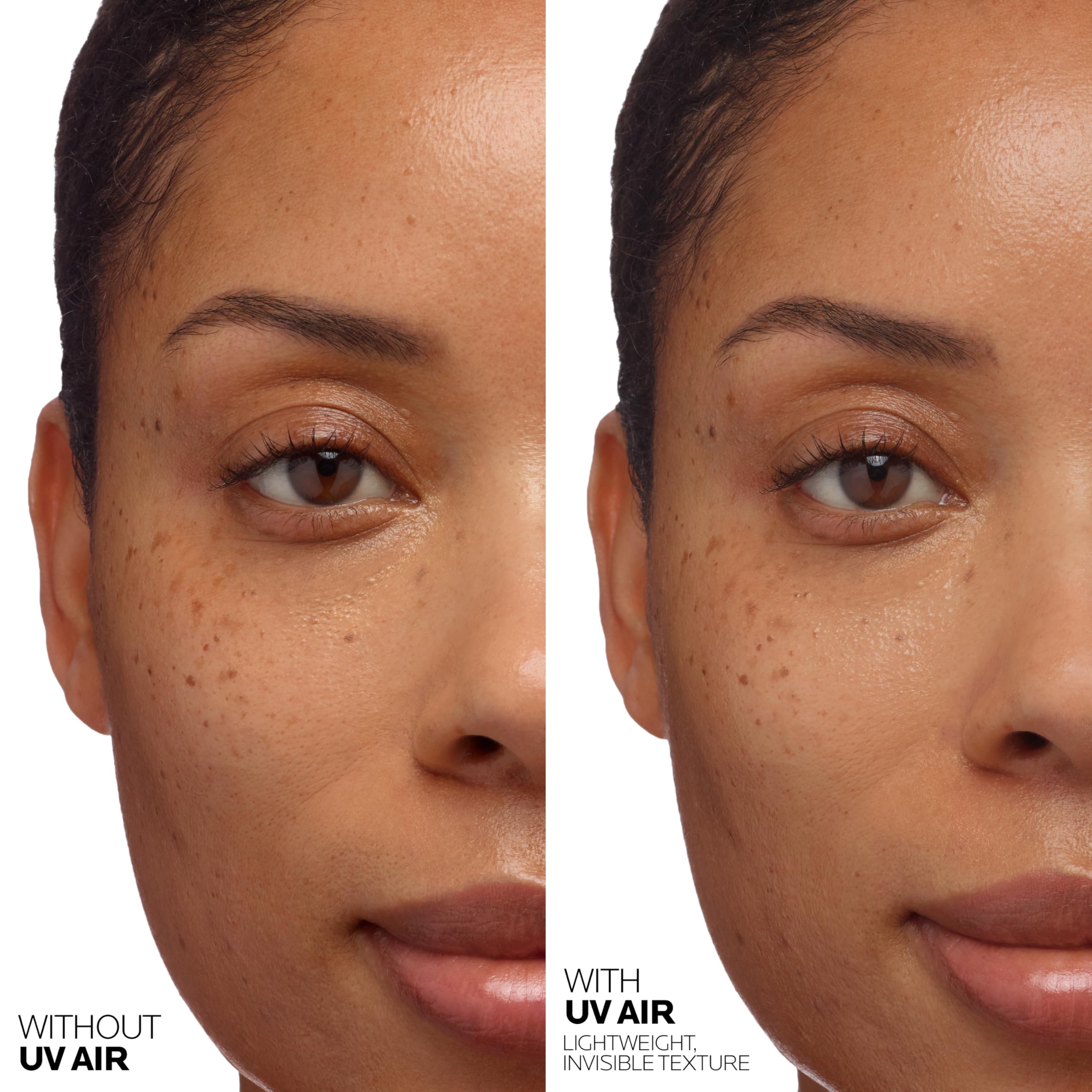 La Roche-Posay Anthelios UV Air with niacinamide and antioxidants aids smooth, even tone