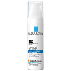 La Roche-Posay Anthelios UV Hydra Sunscreen bottle for daily, travel-friendly protection.
