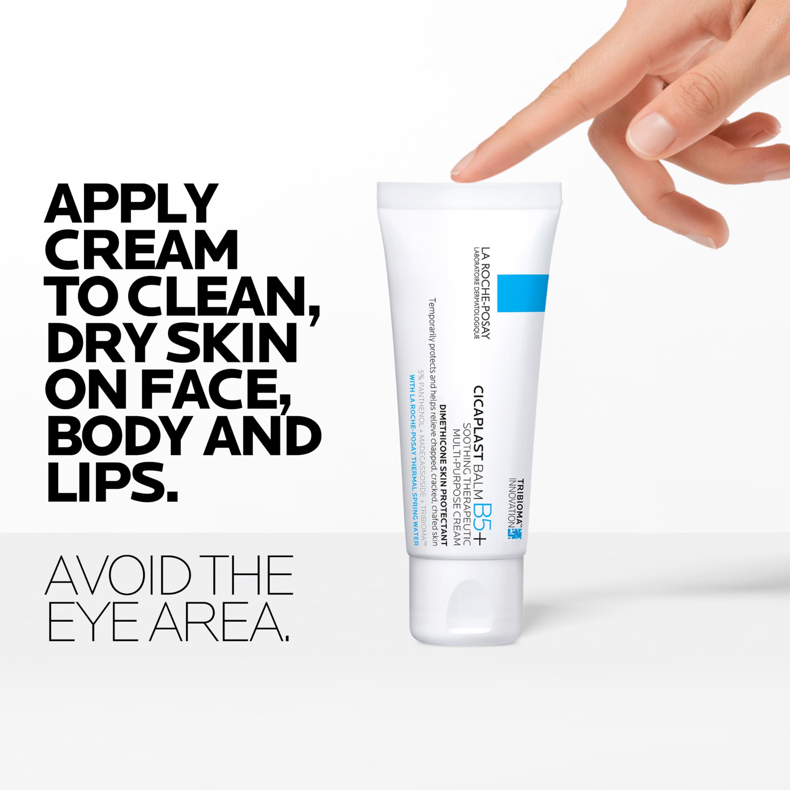 Shea butter and nourishing texture visible on the cream surface