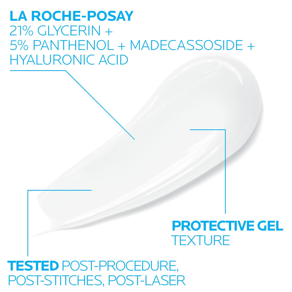 La Roche-Posay Cicaplast Gel B5 ingredients highlights include glycerin and Madecassoside.