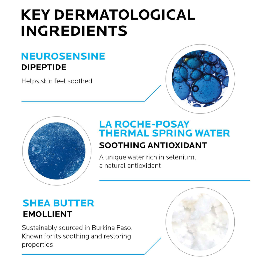 La Roche-Posay Dermallergo Ultra fragrance-free formula for sensitivity.