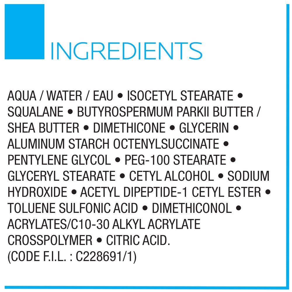 La Roche-Posay Dermallergo Ultra leaves skin soft and smooth.