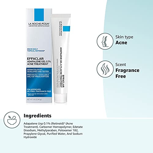 Simple skincare routine step shown for acne-prone skin.