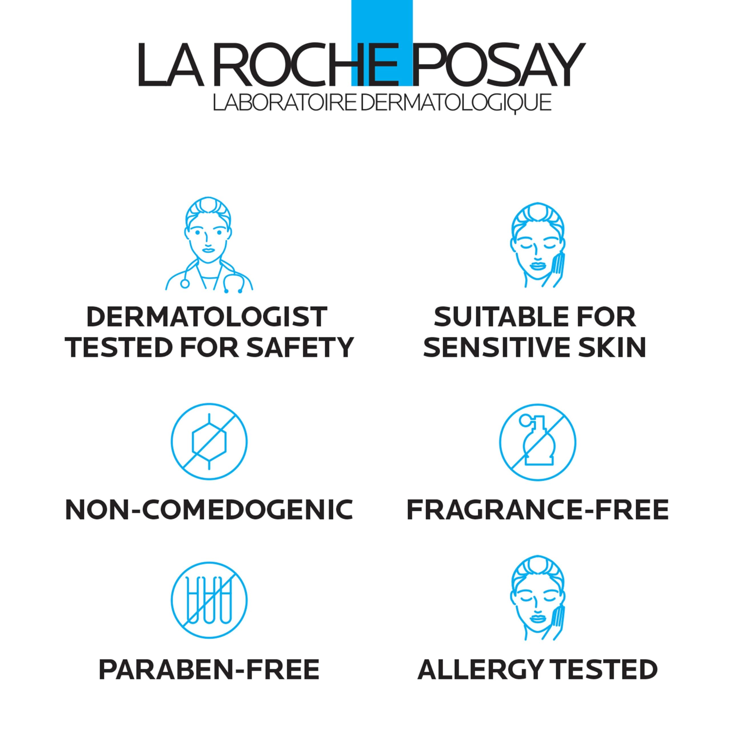 La Roche-Posay Effaclar matte moisturizer container showing shine reduction
