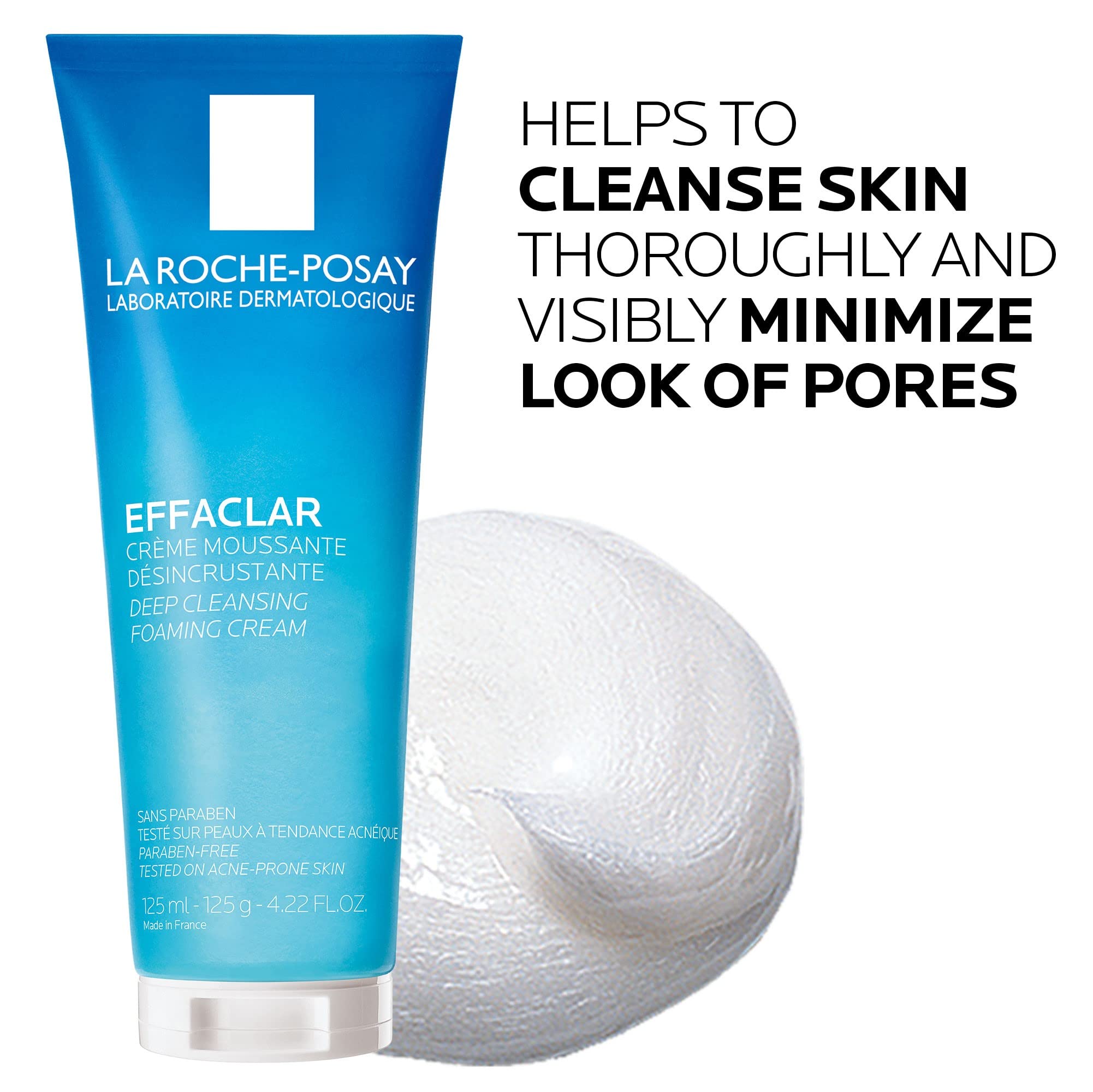 La Roche-Posay Effaclar oil-control application image demonstrates shine reduction during daily use.