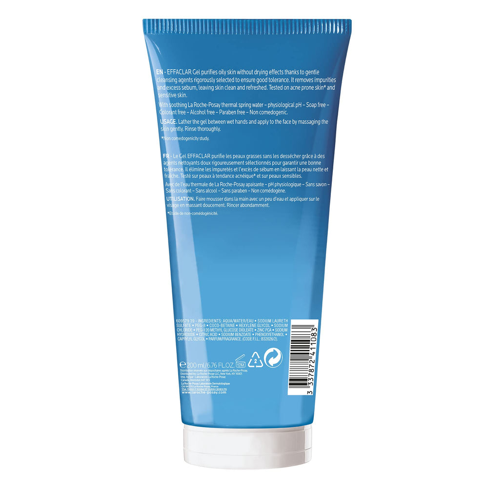 La Roche-Posay Effaclar packaging variation note.